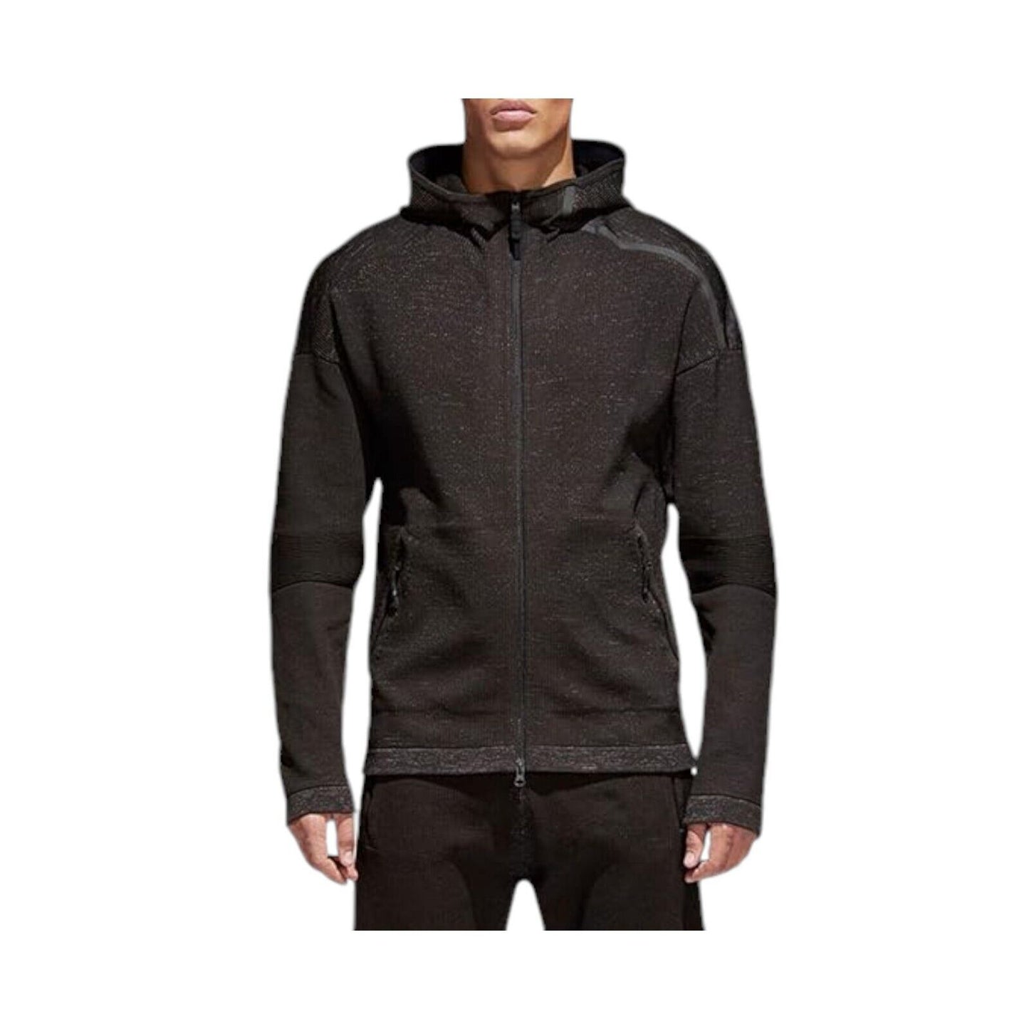 adidas Jacket Mens FZ ZNE Primeknit Zip Up Hoodie