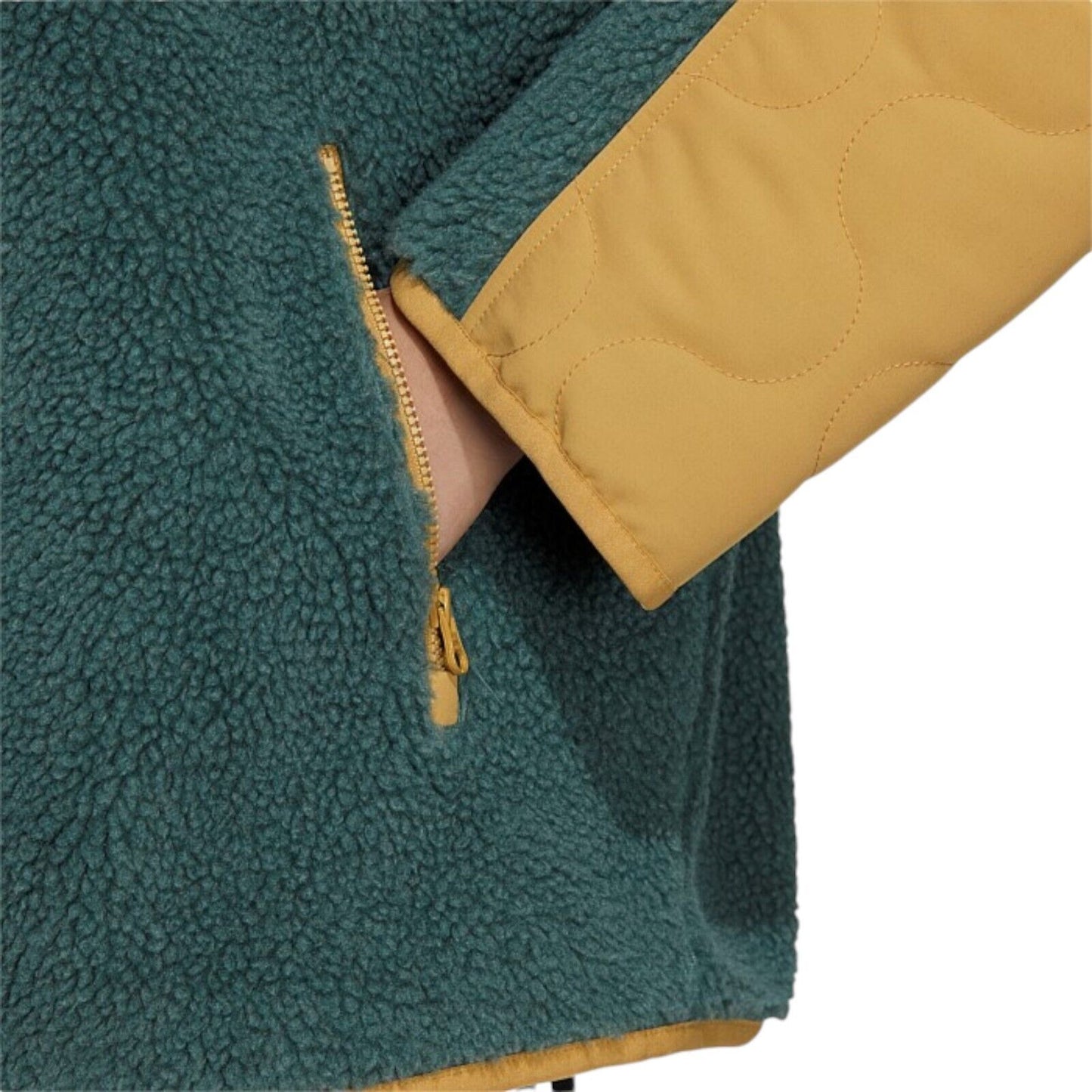 adidas Womens Sherpa Jacket Fleece Coat