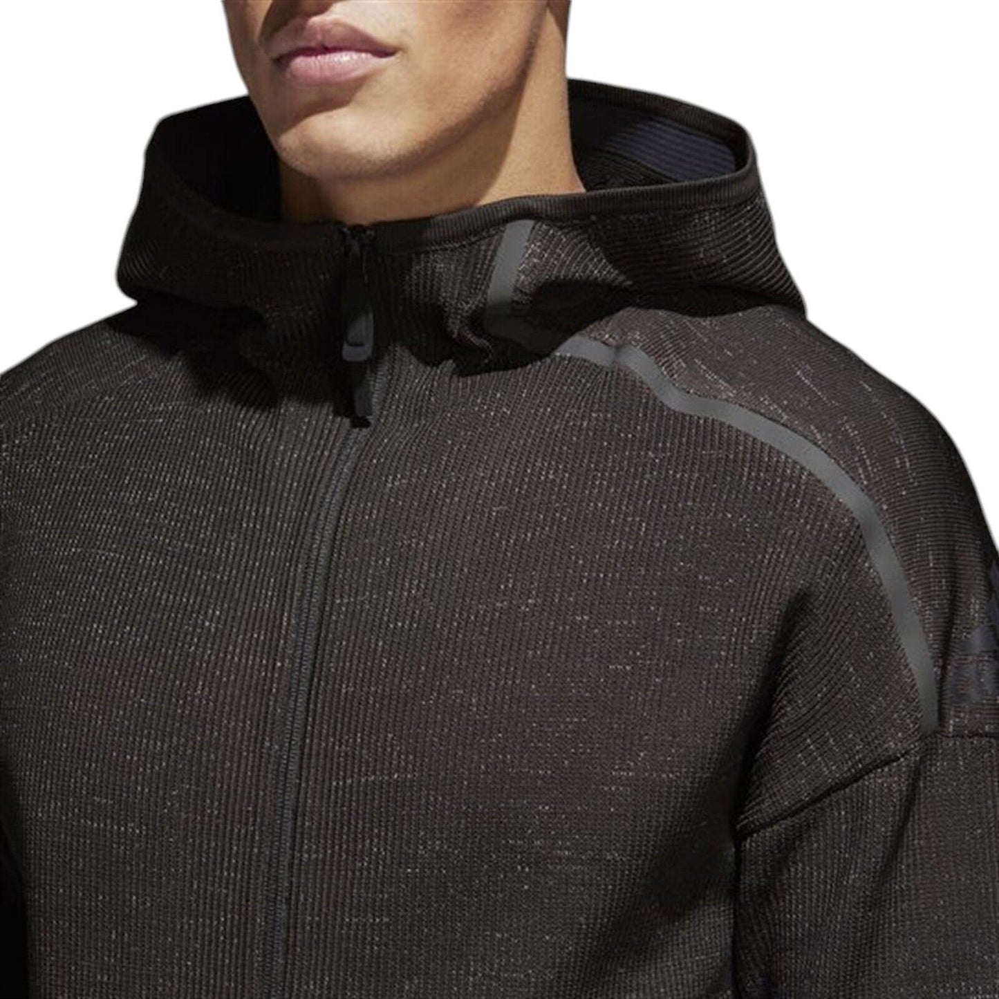 adidas Jacket Mens FZ ZNE Primeknit Zip Up Hoodie
