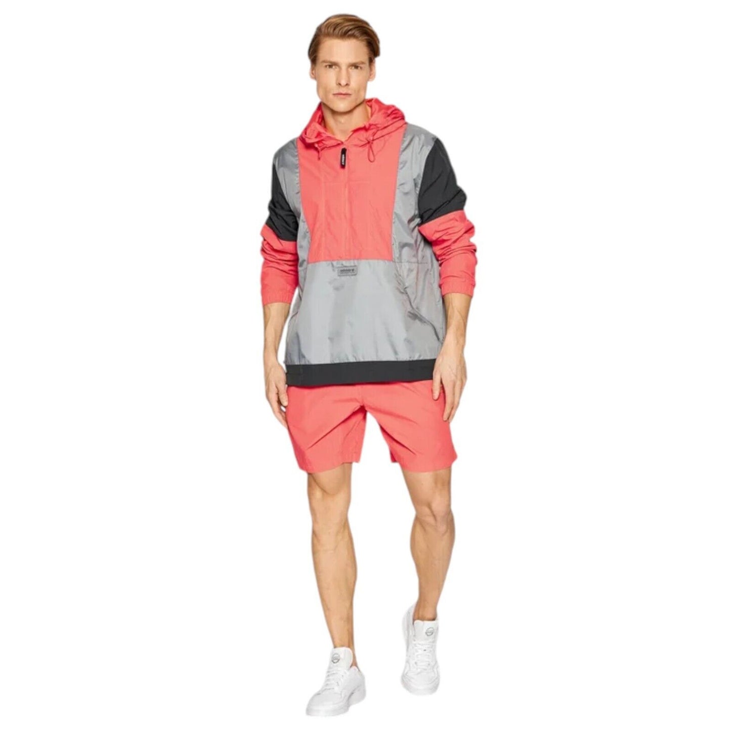 adidas Adventure Blocked Windbreaker Hood Jacket