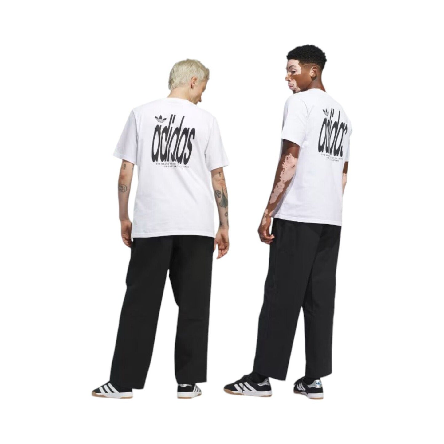 Adidas Pintuck Pants Loose Skateboarding Trousers